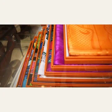 Hermès silk scarf